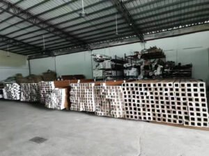 Outdoor waterproof plastic wood board shipped to Singapore