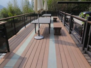 Outdoor waterproof plastic wood board shipped to Singapore