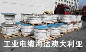Industrial cables shipped from Tianjin to Australia