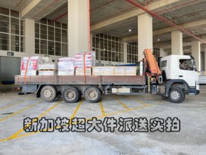 Oversized cargo by sea to Singapore