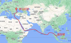 Romania Shipping Singapore